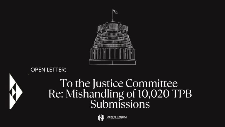 Open Letter to the Justice Committee re: 10,020 TPB Submissions