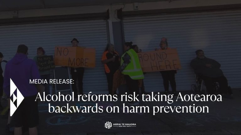 Alcohol reforms risk taking Aotearoa backwards on harm prevention
